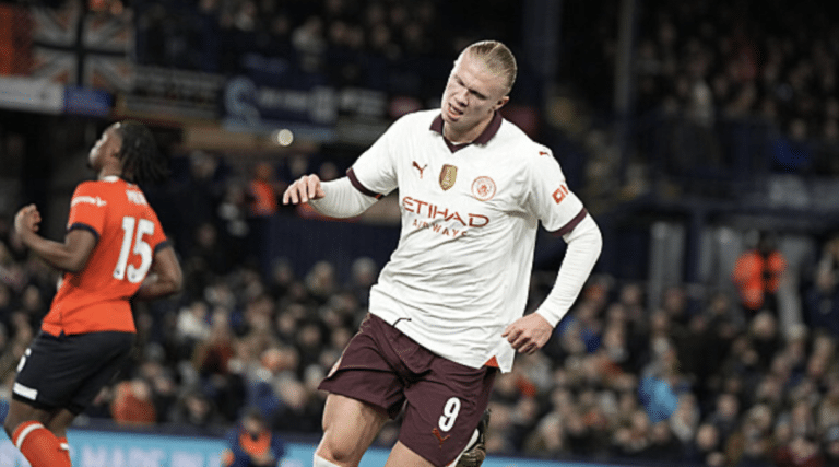 Haaland 5 góly rozstřílel Luton!