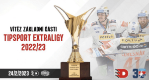 Dynamo Pardubice vyhrálo základní část Tipsport Extraligy!