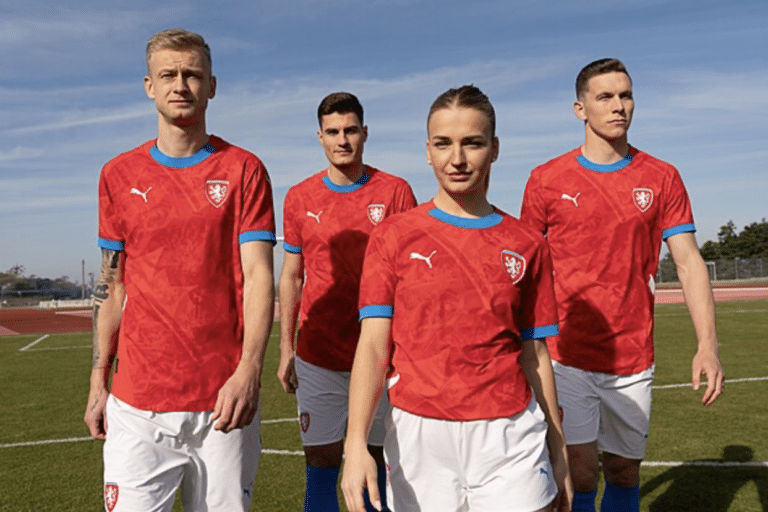 Češi mají na EURO nové dresy!