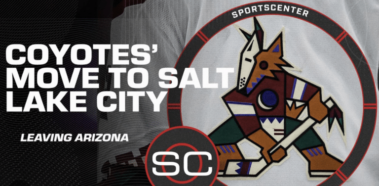 NHL: Arizona Coyotes se přestěhuje do Salt Lake City a přejmenuje se na Utah!!!
