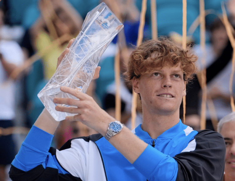 Sinner ovládl finále v Miami a porazil Grigora Dimitrova 6:3, 6:1