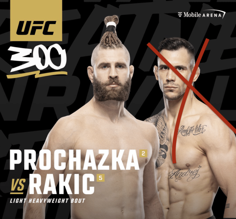 UFC 300: Jiří Procházka zdemoloval Rakiće!