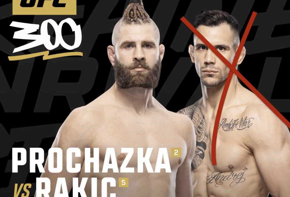 UFC 300: Jiří Procházka zdemoloval Rakiće!