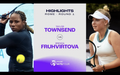 Senzace!!! Brenda Fruhvirtová – Taylor Townsendová 3:6, 6:2, 6:0 Fruhvirtová otočila zápas a v Římě postupuje!!!