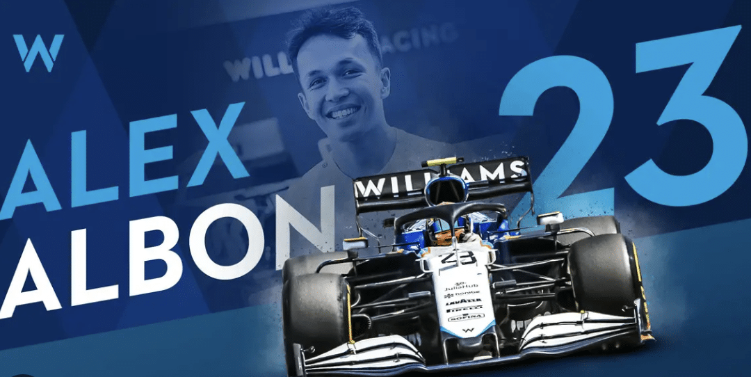 Alex Albon podepsal novou smlouvu se stájí Williams a dál bude působit ve Formuli 1!!!