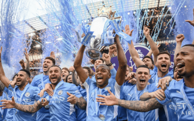 Manchester City získal čtvrtý titul v řadě v Anglické Premier League!!!
