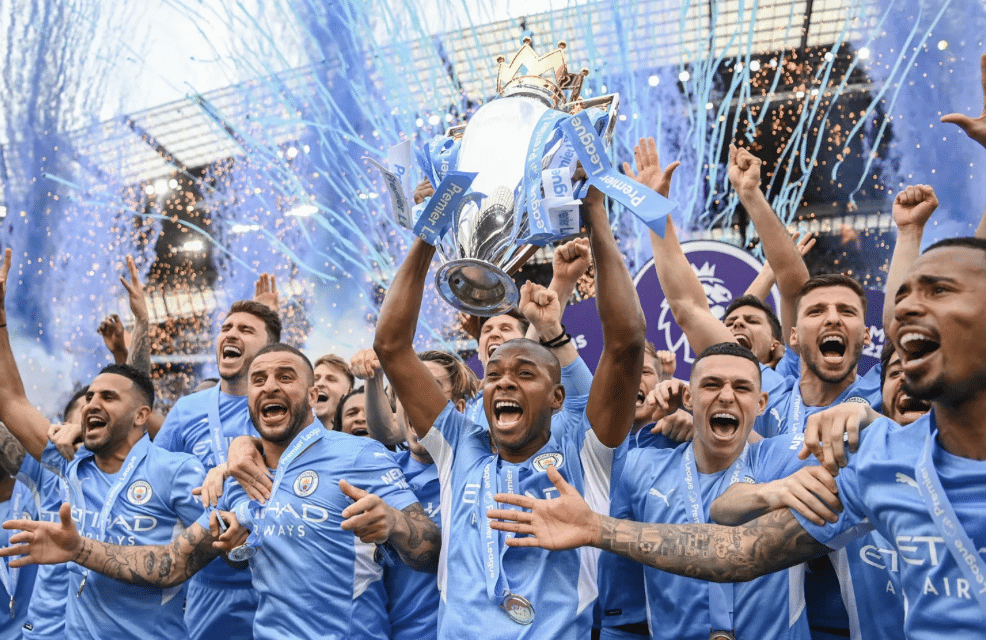 Manchester City získal čtvrtý titul v řadě v Anglické Premier League!!!