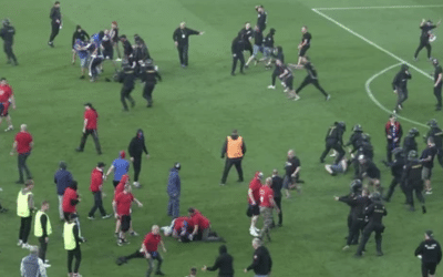 Skandální bitka fanoušků Sparty a Plzně na MOL Cupu!!!