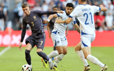 Anglie – Bosna a Hercegovina 3:0!!! Anglie zdolala v přípravě na Euro Bosnu a Hercegovinu!!!