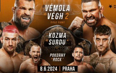 Odveta století: Végh vs. Vémola – Oktagon 58!!! Datum a místo konání: 8. června 2024 od 18:00 hod, Eden!!!