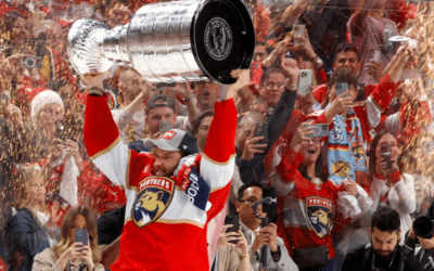 Florida Panthers slaví svůj první Stanley Cup, když udolala v sedmém zápase Edmonton!!!