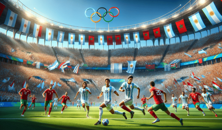 Skandál na Olympiádě!!! Fotbalová Argentina byla a je v šoku jak byl řízen zápas proti Maroku!!!