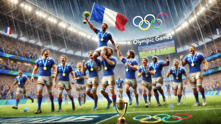 Francouzští ragbisté získali pro svou zemi první zlatou medaili!!!