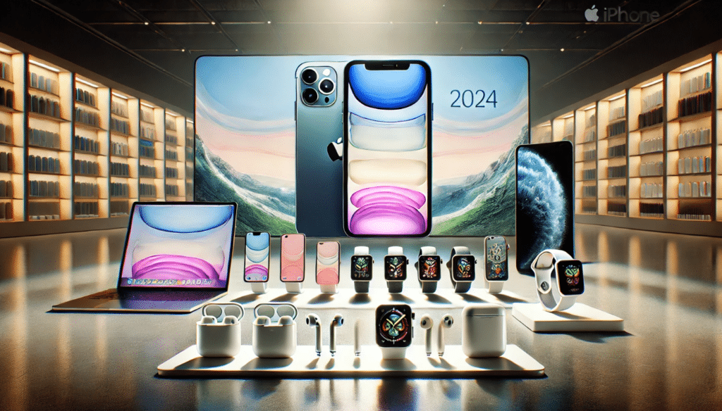 Apple představil řadu nových produktů pro rok 2024!!!