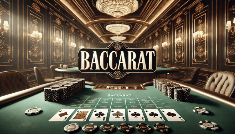 Vznik a pravidla karetní hry Baccarat!
